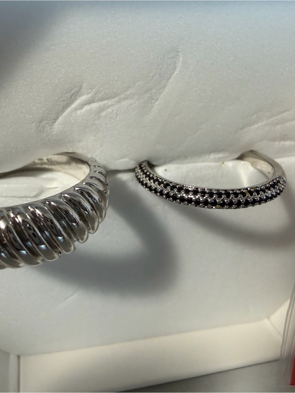BP OG UNICORN Rhodium ring set